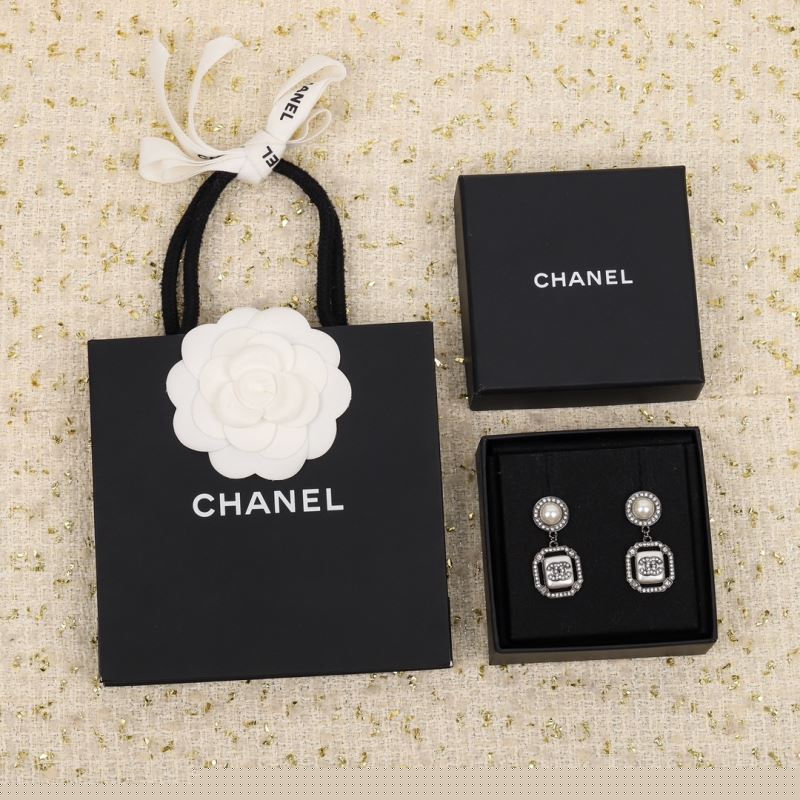 Ch*el earrings